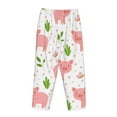 thumbnail image 5 of Qekee Funny Little Pigs print Women Pajama Pants, 5 of 9