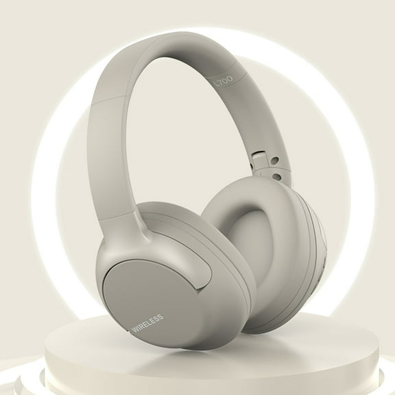 Headphones – L700 Wearable Bluetooth Headset Stereo Noise Reduction Headset Pluggable Mobile Phone Computer
