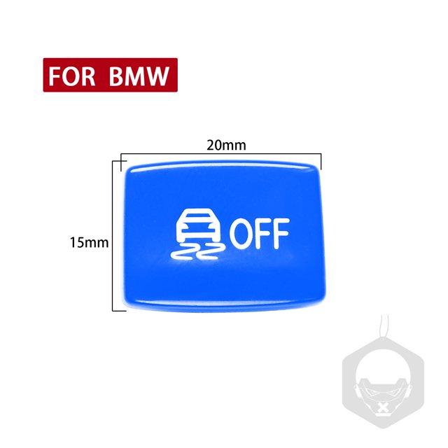Adecuado para botón de ojo eléctrico de radar BMW Serie 3, Serie 1, Serie 2, Serie 4, botón de modo deportivo, control central, interruptor antideslizante ESP