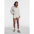 thumbnail image 2 of No Boundaries Polar Fleece Zip Up Jacket, Women’s and Women's Plus XXS-4X, 2 of 6