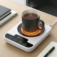 thumbnail image 4 of BotaniNest Portable Warming Plate With Fast Heating For Home Desk Use, 4 of 6