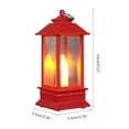 SUNRI Lanterns Decorative Simulation Candle Lantern Holders Wind Lamp