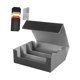 thumbnail image 1 of Caja de almacenamiento para baraja de cartas coleccionables Strade Fareast Limited capacidad 1800 cartas Gris, 1 of 8