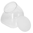 thumbnail image 1 of Plastic Jars With Lids Wide Mouth Clear Empty Plastic Storage Containers For Crafts, Dry Food Peanut Butter Honey And Jam Storage 3000 ML, 1 of 8