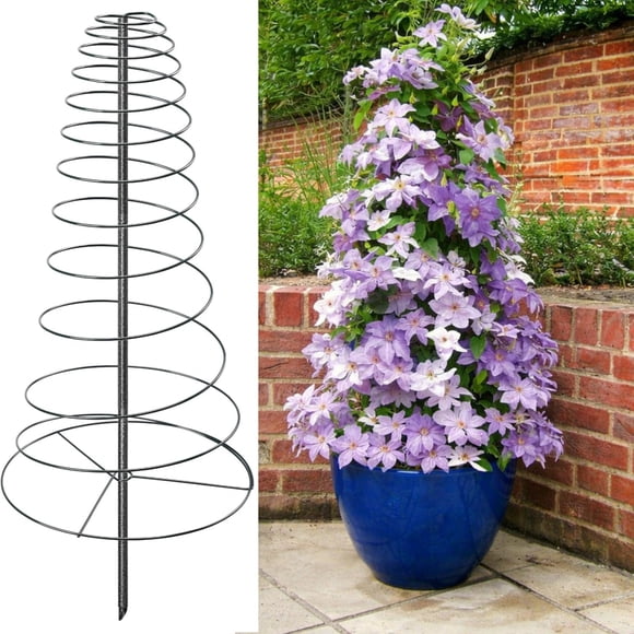 Enrejado de Jardín VRIEZOP Ajustable de Metal Resistente 112 cm