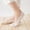 White, variant on GDREDA Womens Shoe Lace Ballet Breathable Flat (White,One Size)