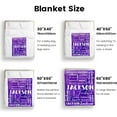 thumbnail image 5 of Custom Blanket with Name for Adults Kids Personalized Blanket and Throw Customized Flannel Name Blanket Personalized (Style-2, 30x40), 5 of 6