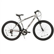 26" Huffy Men's Fortress 3.0 Mid-Fat Plus Tire Mountain Bike, Silver