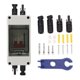 thumbnail image 1 of Mini disjoncteur solaire avec boîtier de distribution étanche IP65, sectionneur PV DC500 V 63 A, 1 of 4