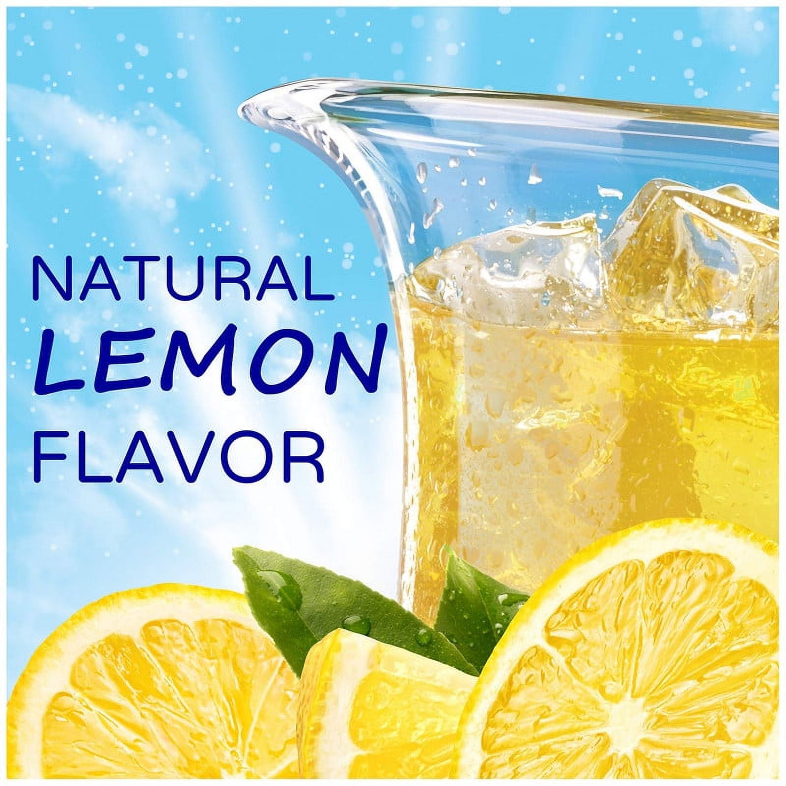 Crystal Light Natural Lemonade Pitcher Makes, 16 Packets