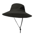 thumbnail image 2 of Sombrero de Sol Colcomx para Hombre Sombrero de Cubo Verde de Ala Grande, 2 of 7