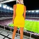thumbnail image 5 of TaTaai Stretch Dress Slim Fit Women's Fashion Shirt Collar V-Neck Sleeveless Ruched Waist Spring Summer Casual Daily Dress Gift, 5 of 7