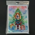 thumbnail image 3 of Basset Hound Christmas Greeting Cards Pack of 8 7 in x 5 in, 3 of 3