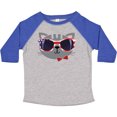 thumbnail image 3 of Inktastic 4th of July Girl Patriotic Cat Boys or Girls Toddler T-Shirt, 3 of 5