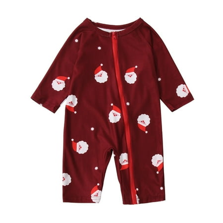 

Youmylove Infant Christmas Pajamas Set Long Sleeves Cute Pattern Printing Festival Baby Parentchild Outfit Nightwear