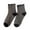 Black, variant on UJNDER Women Ruffled Striped Color Block Knit Stockings Casual Crew Socks Fashion Navy