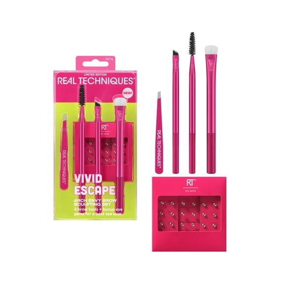 Real Techniques Arch Envy Brow Sculpting Kit 4-Piece Set