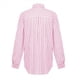 thumbnail image 4 of Camisas A Rayas con Botones para Mujer, Blusas Casuales de Larga con Cuello en V y Bolsillos Rosa L, 4 of 7