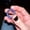Blue Vein Quartz Crystal, variant on Natural Quartz Crystal Gemstone Ring Lovers Finger Circle Delicate Jewelry Healing Gift-Unakite Epidote Quartz Crystal