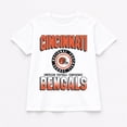 thumbnail image 6 of Women's Gameday Couture White Cincinnati Bengals Oversized All-Time Classic Flowy T-Shirt, 6 of 6