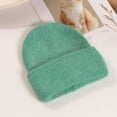 thumbnail image 3 of CoCopeaunt Hats, Women’S Autumn, Winter, And Korean Knit Hats Go With Everything, With Thick, Angora Wool Hats, 3 of 6