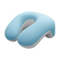 thumbnail image 2 of CoudarTitie Desk Napping Pillow Headrest Soft Lightweight Multifunction Lunch Break Support Blue White, 2 of 9