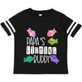 thumbnail image 3 of Inktastic Papa's Fishing Buddy with Colorful Fish Boys or Girls Toddler T-Shirt, 3 of 5
