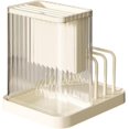 thumbnail image 1 of Modern Kitchen Organizer for Countertop Knife Storage Solution, Beige, 1 of 7