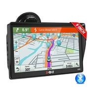XGODY Car GPS Navigation 9 inch Truck GPS Navigator for Car Sat Nav with Real Voice Spoken Alarm, Lifetime Free Map Update, 8GB 256M