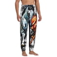 thumbnail image 4 of Xecao Four Running Horses Print Active Tech Joggers for Men, Mens Sweatpants Lounge Pants with Pockets-Medium, 4 of 5