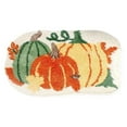 thumbnail image 1 of Fall Bathroom Rug Red Truck Pumpkin Design Microfiber Super Absorbent Non Slip Machine Washable Mat for Bathroom Sinks Laundry Room Bedroom Living Room, 1 of 3