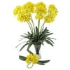 Nearly Natural 29" African Lily Stem, Yellow, 12pc