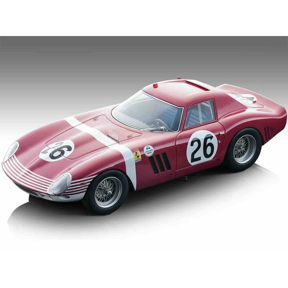 Ferrari 250 GTO #26 "12 Hours of Reims" (1964) "Mythos Series" Limited Edition 1/18 Model Car by Tecnomodel