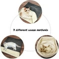 thumbnail image 2 of Pocket Bed Sleeping Bag for Indoor Cats Calming Bed Washable Pocket Bag Pet Bed Cute Nest Bed, 2 of 3
