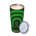 thumbnail image 4 of Taza térmica portátil de acero inoxidable con pajita, aislada, para el mes de concientización sobre la salud mental, de 20 oz, color blanco, 4 of 7