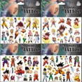 thumbnail image 2 of Pegatinas de tatuaje de Dragon Ball Anime Periphery Son Goku Vegeta, pegatinas de transferencia de agua, calcomanías de dibujos animados para niños, decoración, regalos de cumpleaños, 2 of 4