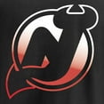 thumbnail image 3 of Men's Black New Jersey Devils Gradient Logo T-Shirt, 3 of 4