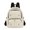 Beige, variant on Tytddzy Fashion Backpack Purse For Women Large Shoulder Bags, Beige Printed 8.5L