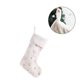 thumbnail image 2 of Calcetín navideño Jumpingount Adorno navideño decorativo Costura Lentejuelas tela artificial dorado altura 49 cm, 2 of 6