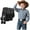 C-Black, variant on WHIPPY Western Leather Belt Strap for Kids Boys Girls Cowboy Cowgirl Embossed Belt Strap without Buckle