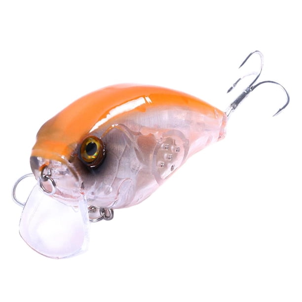 2,36 pulgadas Minnow Crankbait aparejos de pesca herramienta con dos ganchos 07