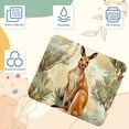 thumbnail image 3 of Kangaroo Square Desk Mat Mousepad, 8.3x9.8 Inch Non-Slip Rubber Bottom, Printed Gaming Mousepad for Office and Gaming, 3 of 6