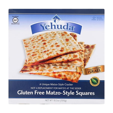 Yehuda Gluten Free Matzo Squares, 10.5 Ounce -- 12 per case