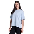 thumbnail image 5 of RBX Active Women's Super Soft Luxe Athleisure Fabric Oversized Short Sleeve T-Shirt, 5 of 5
