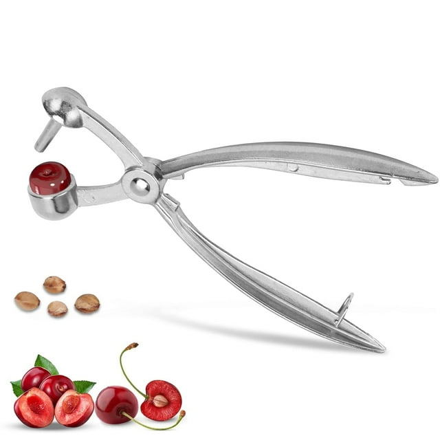 Deshuesador de cerezas, deshuesador de aceitunas Deshuesador de aceitunas Herramienta de recolección de cerezas de acero inoxidable Herramienta de recolección de semillas de cerezas de alta
