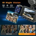 thumbnail image 4 of 360° 4 Channel Dash Cam FHD 1080P - Front Rear Left Right & Inside Recording, Night Vision, 24H Parking Mode, G-Sensor Loop Recording, 2.4inch IPS Screen Car Black Box Traffic Recorder, 4 of 8