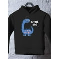thumbnail image 3 of Little Bro Dinosaur Hoodie Toddler -Image by Shutterstock,  5 Toddler, 3 of 4