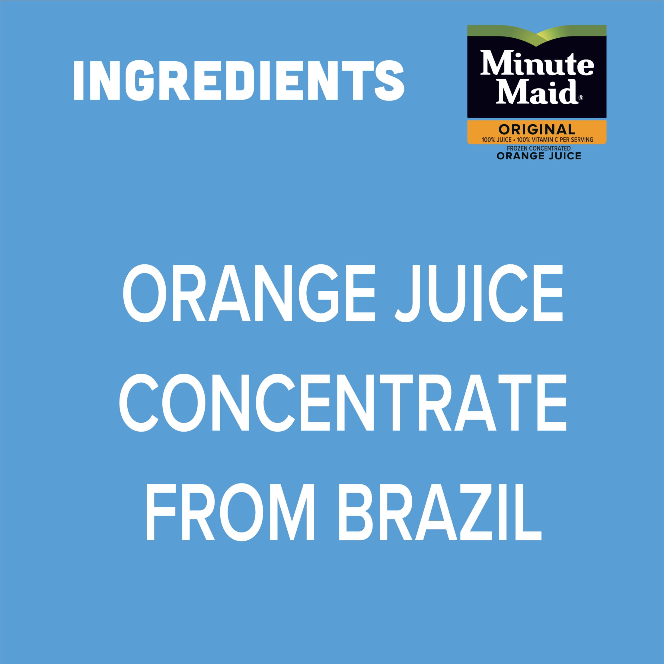 Minute Maid Original Orange Juice Concentrate 12 Taiwan Ubuy