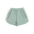 thumbnail image 6 of Favoffer Kids Boys & Girls Summer Checkered Short Sleeve Top, Elastic Waist Shorts Set, Casual Athletic Sportswear for Daily, Sports, Home, Outdoor, Fashion Soft Breathable Tracksuit ( 5-30Y ), 6 of 8