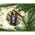 thumbnail image 2 of Belgian Sheepdog Candy Cane Holiday Christmas Ceramic Ornament SC9358, 2 of 2